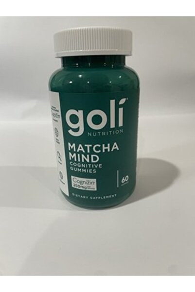GOLİ Jolly Nutrition, Matcha Cognitive Gummies, 60 Gummies