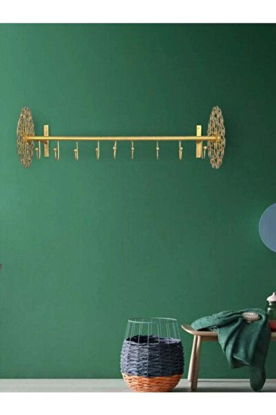 Unbranded/Generic رف ملابس مثبت على الحائط بأربعة براغي