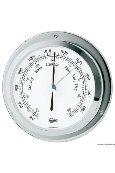 Barigo Barometru Star din alama cromata