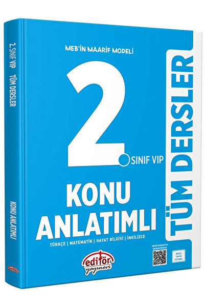 Efsane Yayınları 2.Sınıf Editör Tüm Dersler Konu Anlatımlı / Meb'in Maarif Mo...