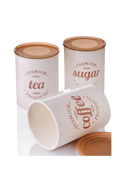 UnicUtil Set of 3 food containers, UnicUtil, Premium Spacious, White
