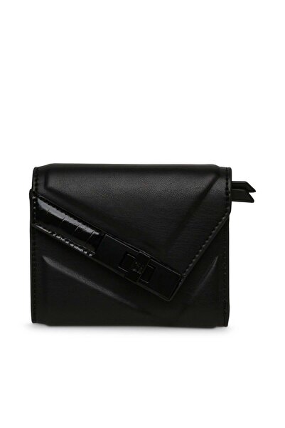 Steve Madden Women's Boyer Black Wallet