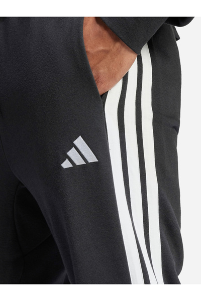 adidas Mid Rise Regular Fit Logo Print Joggers