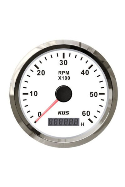 KUS Ceas Indicator Turometru alb