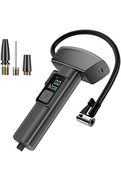 The Wlue Şarjlı Araba Hava Lastik Şişirme Pompası | 150 PSI Ultra Basınç | 40...