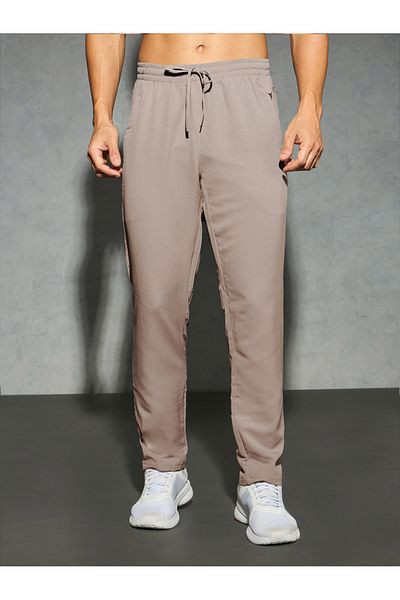 Technosport By Styli Men Solid Woven Track Pants