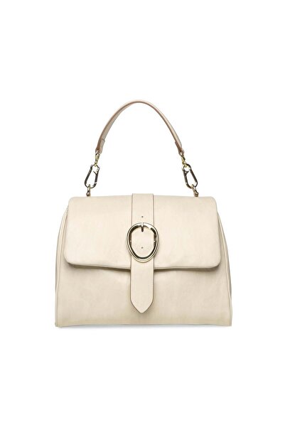 Steve Madden Women's Bengine Bone/Gold Handbag