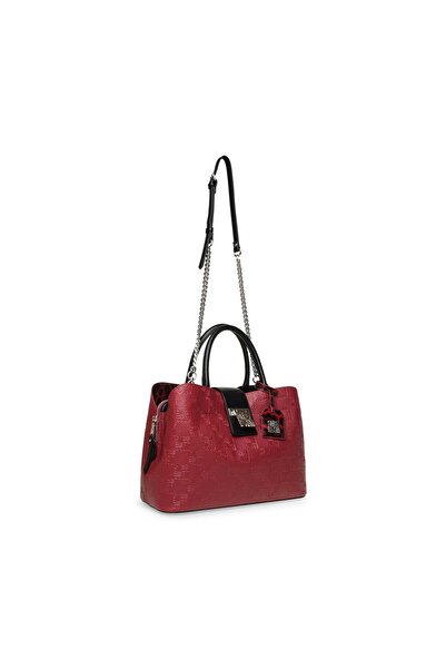Steve Madden Women's Kess-C Red/Silver Handbag