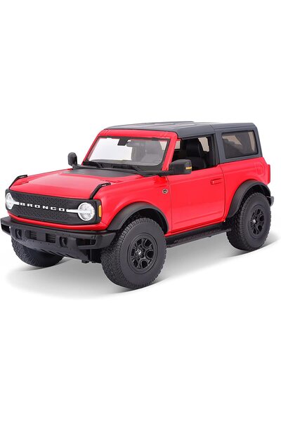 Maisto Ford Bronco Wildtrak Red Model 1/18