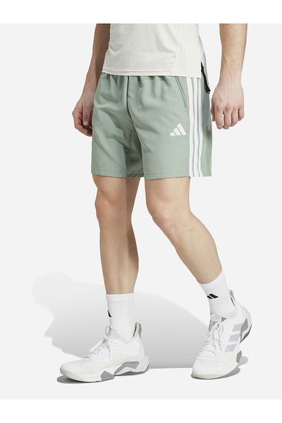 adidas Mid Rise Logo Print Shorts