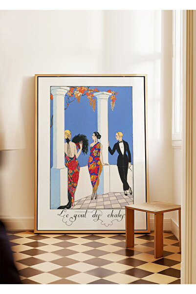 ARTHOUSECOLLECTIVE Poster George Barbier - Ilustrație de modă Art Deco - Post...