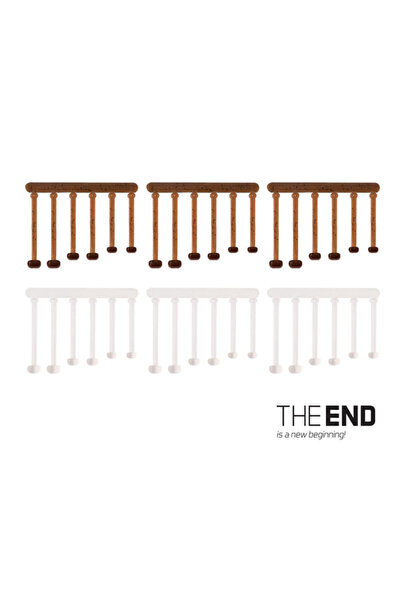 The End Elastic Stopper THE END / 36 pcs