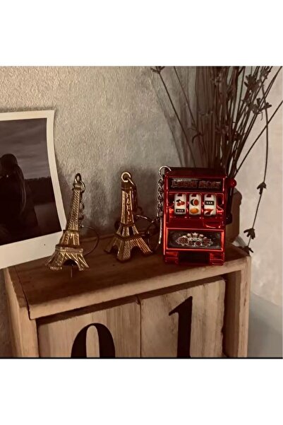 Genel Markalar Slot / Meyve Makinesi Anahtarlık (Rastgele 1 Renk Gönderilir)