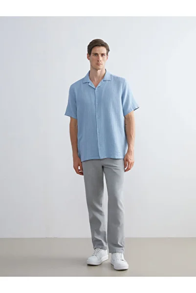 LC Waikiki Quality Parts from Celebi Store |   Standard Fit Short Sleeve Men's Shirt