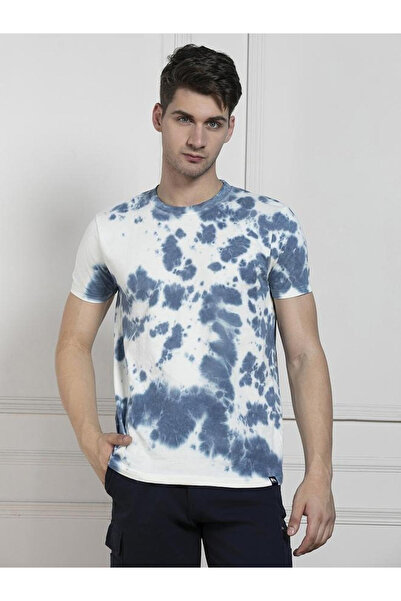 Dennis Lingo By Styli Tie and Dyed Print Cotton T-Shirt