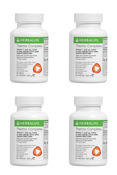 Herbalife 4 adet Thermo Complete™ 90 tablet