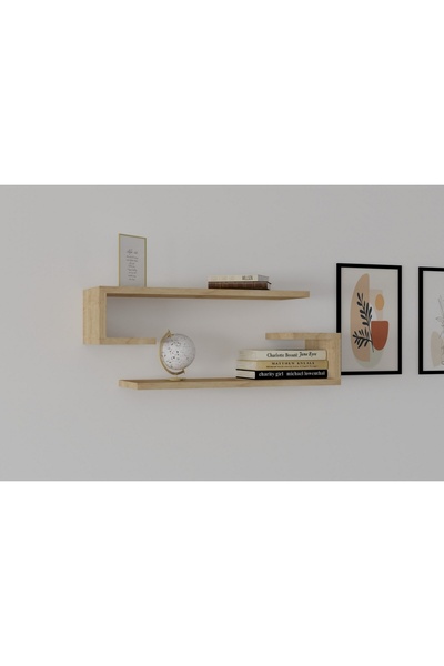 UnicUtil Rafturi perete, Timber Base, UnicUtil, 60 x 15 x 19 cm, Stejar