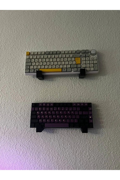 SORA DESIGN Klavye Duvar Askısı Klavye Saklama ve Düzenleme Aparatı (Tekli)