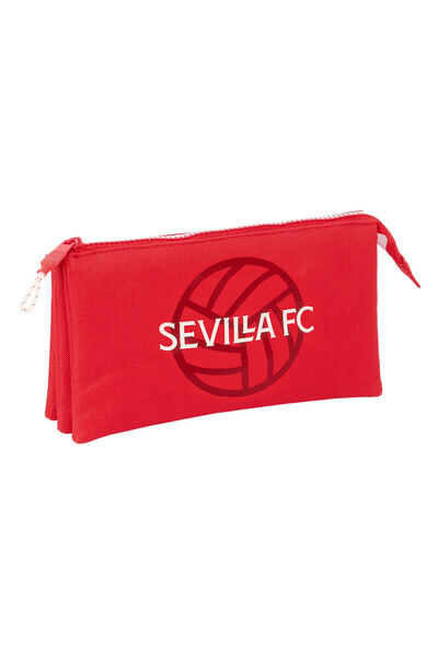 Sevilla Fútbol Club Triple Carry-all Sevilla Fútbol Club Red 22 x 12 x 3 cm