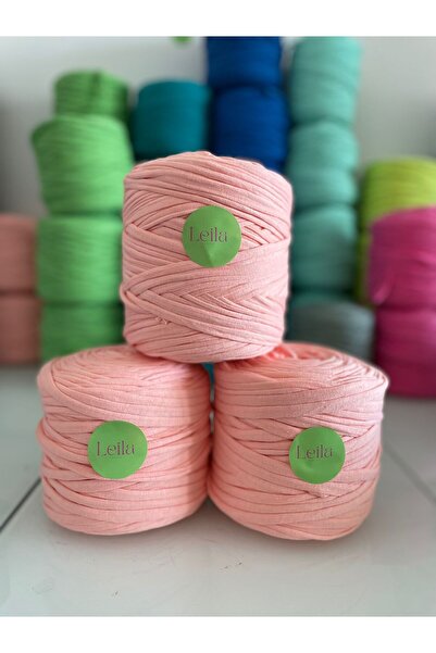 Leila Design kavun içi rengi penye ip (600-650gr) 1 adet fiyatıdır