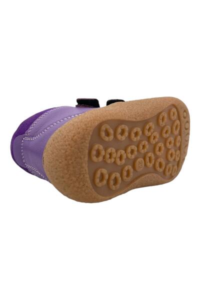 Nubebe Dionissos Ultra Soft Hakiki Deri Bot Mor