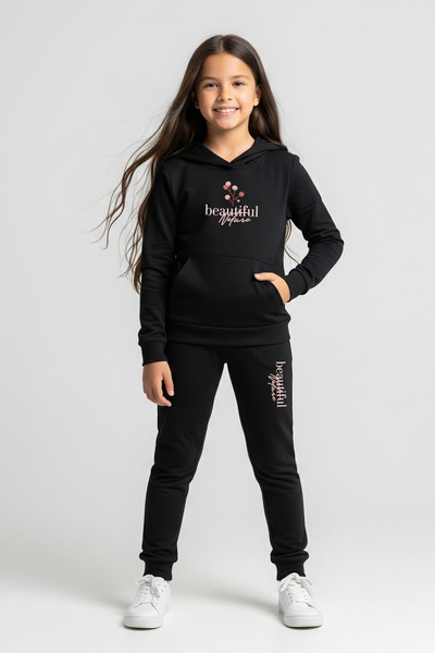 panios kids SET DE PANTALONI DE ANTRENAMENT PENTRU FATĂ CU BĂRĂ CU CAPAC