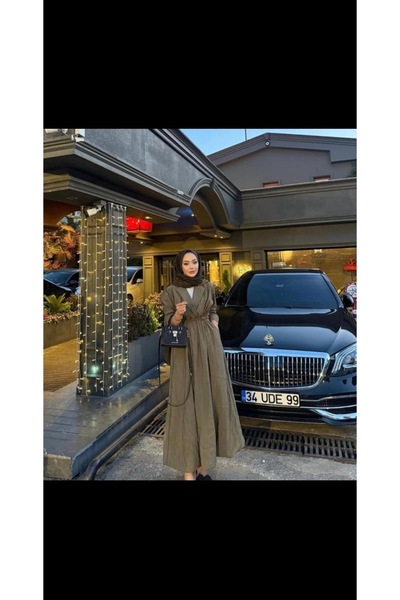 Rabia Ateş Crushli Dress