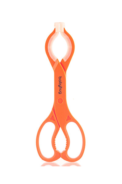 Babyhug Anti-Slip Bottle Tong - Orange