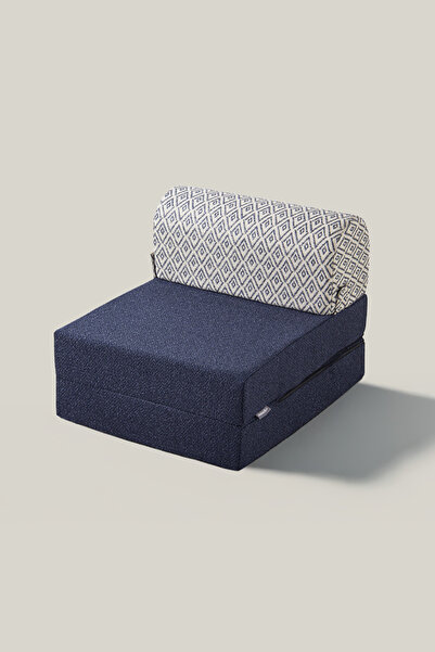 Sleeptown Magic Lux Katlanır Yataklı Tek Kişilik Koltuk İndigo