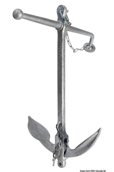 OSCULATI Anchor Admiralty 5-35 Kg