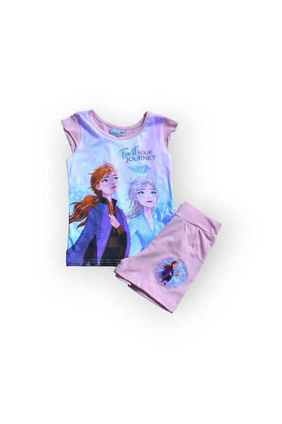 Frozen Two-piece set, t-shirt and shorts, 100% cotton, multicolor, Frozen, Disney