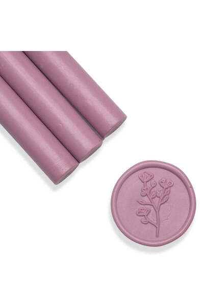 ARTIZAAR Set 5 batoane ceara, mov liliac, mat, 1.1 x 13 cm, ceara pentru sigi...