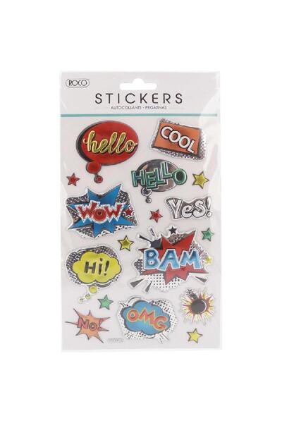 Roco Pop-up Stickers