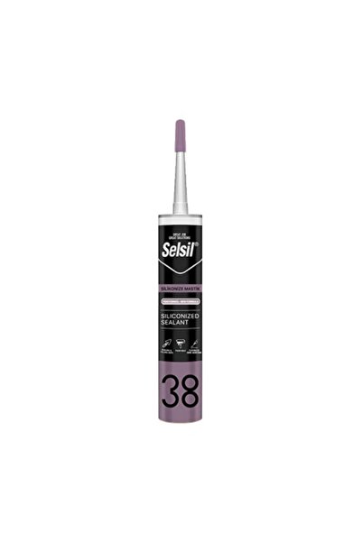 Selsil Silikonize Mastik, 500 gr Beyaz