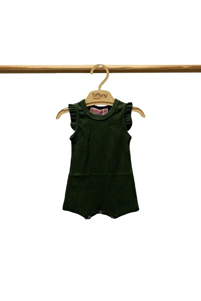Tiffany Baby Kıds Tiffany Baby Organic Theme Frilly Rompy 88089