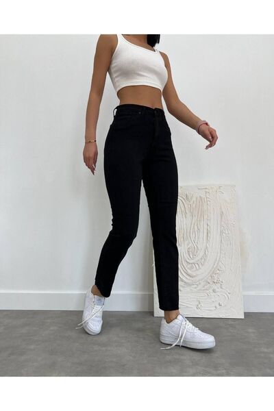 kleshus Blugi Mia pentru femei, negri TREND Super Lycra