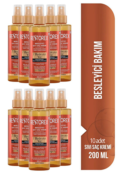 Restorex 7 Balsam lichid de îngrijire nutritivă 10X200 ml