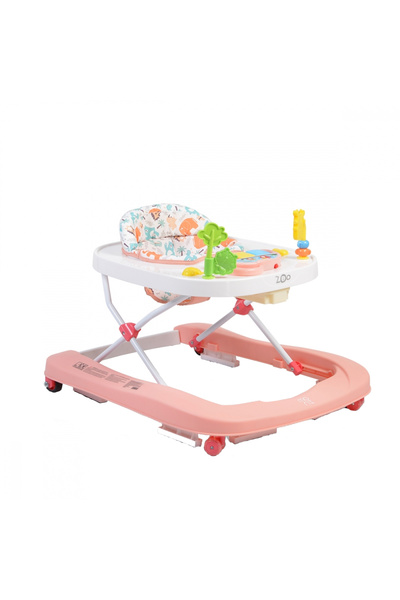 Moni 2 in 1 Zoo Pink Walker