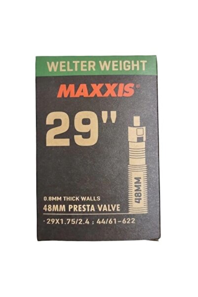 Maxxis Greutate pentru cameră de biciclete MTB Welter 29 x 1.75/2.4, valvă Presta 48mm, negru