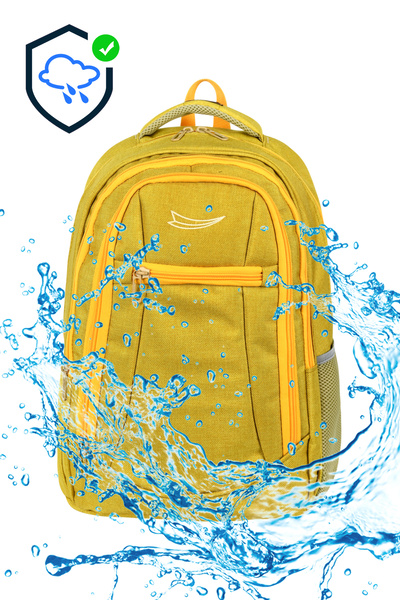 barberri Full Lined Waterproof Fabric Middle School and High School School Backpack First Quality