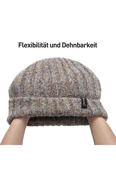 UIQ Women's knitted winter hat Oscenny Beanie, 2-layer lining, soft wool