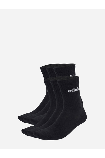 adidas Pack of 6 - Linear Crew Socks