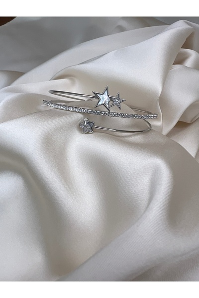 Roha Çelik Silver Cassopeia Bilezik