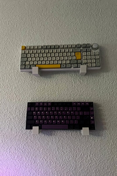 SORA DESIGN Klavye Duvar Askısı Klavye Saklama ve Düzenleme Aparatı (Tekli)