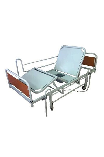 Baymedikal 2 Motorlu Tuvaletli Lazımlıklı Hasta Karyolası | Konforlu, Güvenli ve Hijyenik Kullanım İmkanı