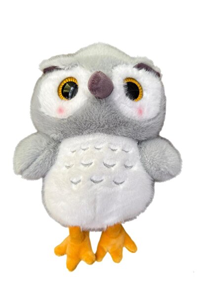 alpmodel Sevimli Oturabilen Uyku Arkadaşım Baykuş 30 Cm Peluş Oyuncak