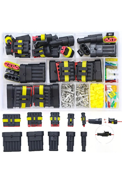 zola Set conectori ermetici, 240 elemente, cutie depozitare, rezistente la ap...