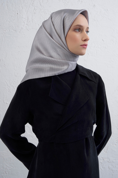 Armine Silk Scarf 9415D (Twi̇ll)-06