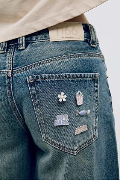 Stradivarius 90'lar Kombine 5'li Pin Seti