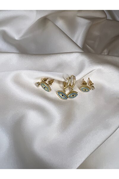 Roha Çelik Eyesore 6’lı Küpe Set